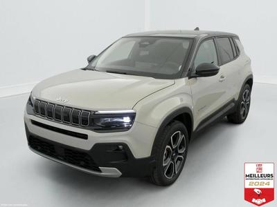Jeep Avenger 1.2 Turbo T3 110 ch e-Hybrid Bvr6 Summit