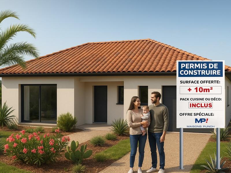 Maison - 80 m² - 4 pièces