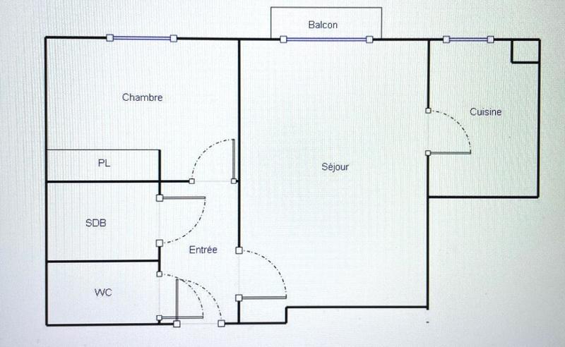 Appartement - 41 m² - 2 pièces