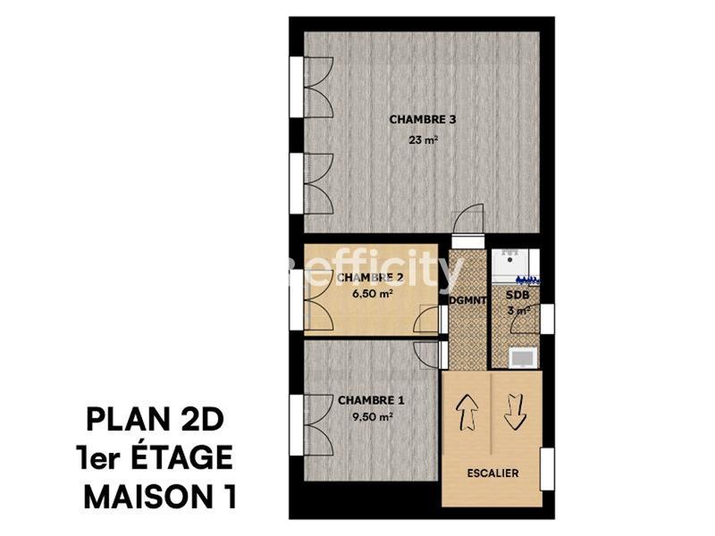 Maison - 185 m² - 8 pièces