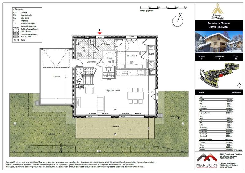Châlet - 135 m² - 6 pièces