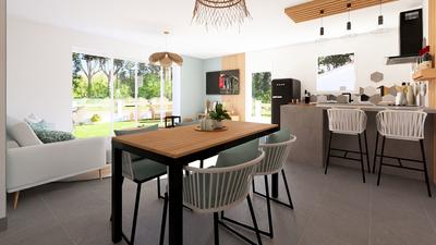 Maison - 92 m² - 5 pièces