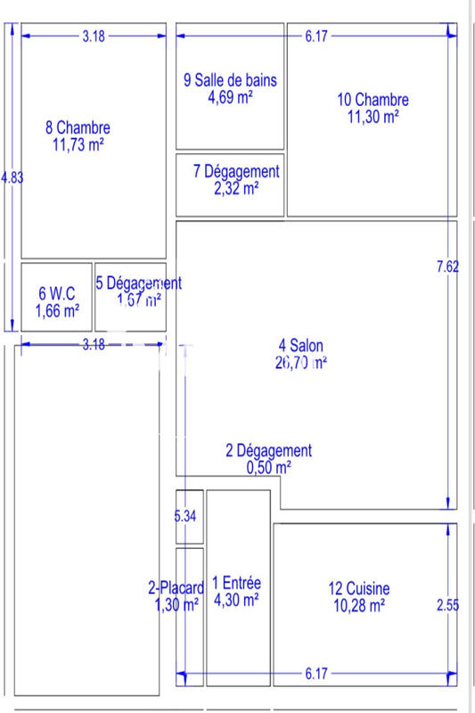 Maison - 77 m² - 4 pièces
