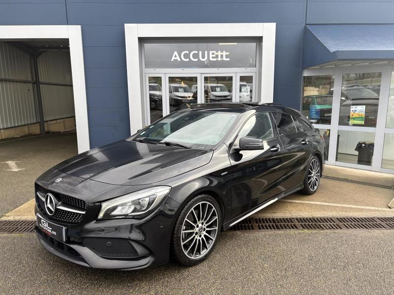 Mercedes Cla Shooting Brake Break 220d Bva Amg Line White Art Edition - Attelage Amovible Hayon Electrique Siege a Memoire- Toit Ouvrant
