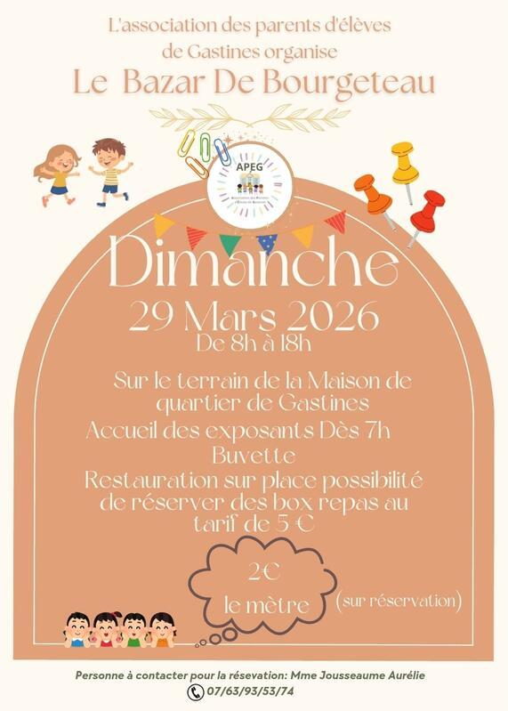 Le bazar de bourgeteau - vide grenier