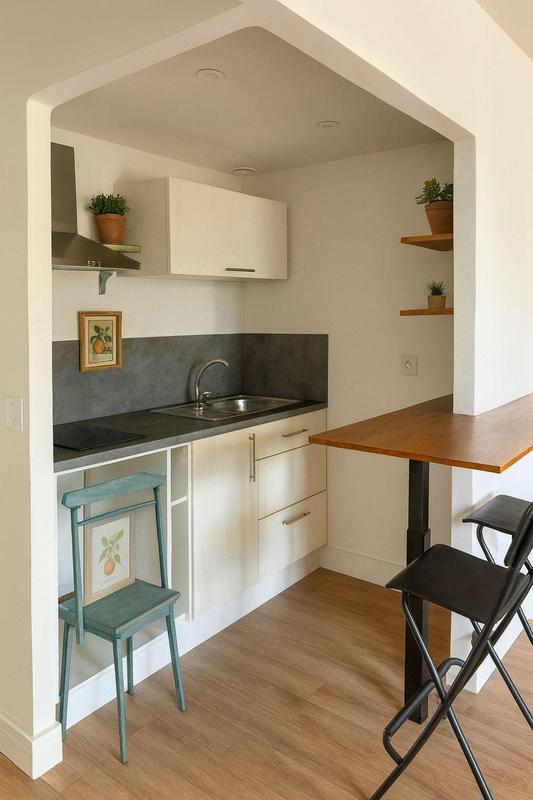 Appartement - 28 m² - 1 pièce