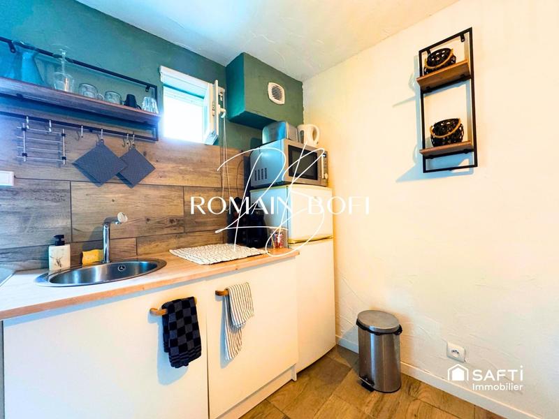 Appartement - 15 m² - 1 pièce