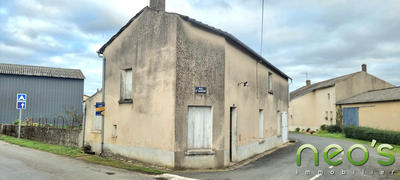 Maison ancienne - 60 m² - 3 pièces