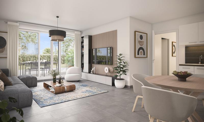 Appartement - 45 m² - 2 pièces