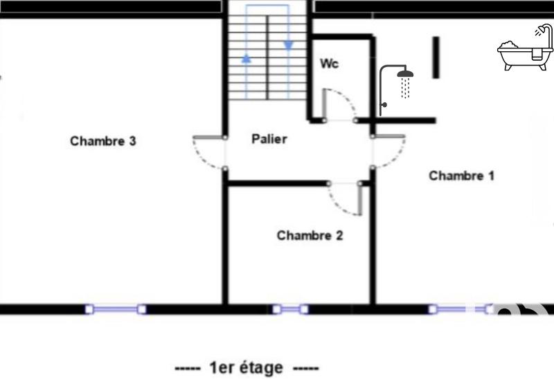 Maison - 100 m² - 5 pièces