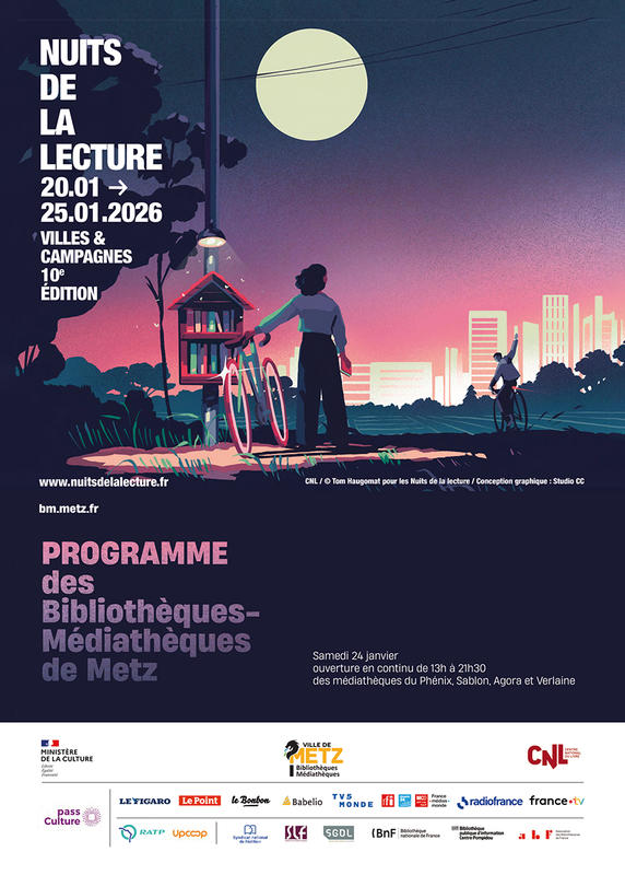 Nuits de la lecture dans les médiathèques