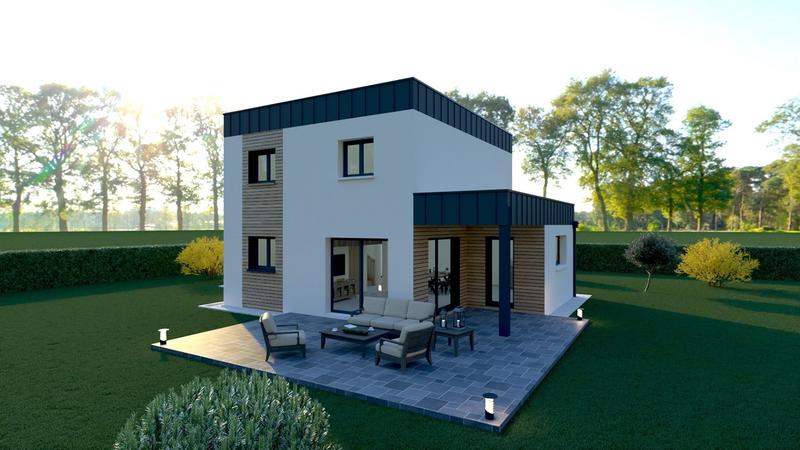 Terrain constructible - 1 200 m²