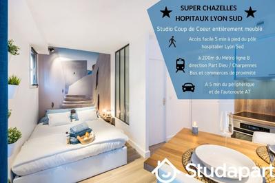 Appartement - 18 m² - 1 pièce