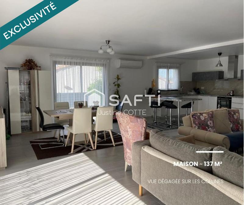 Maison - 137 m² - 4 pièces