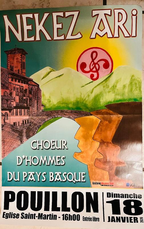 Choeur d'hommes du Pays basque Nekez Ari de St Jean Pied de Port