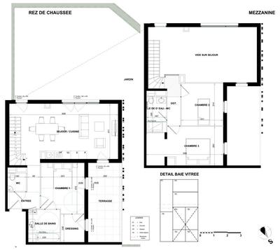 Appartement - 90 m² - 4 pièces