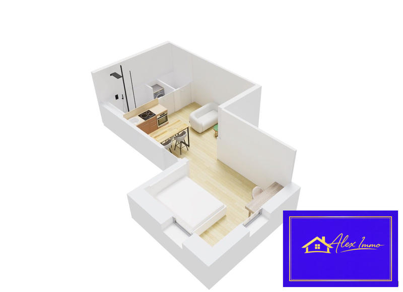 Appartement - 32 m² - 2 pièces