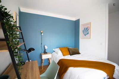 Chambre - 15 m² - 4 pièces