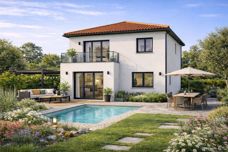 Maison - 80 m² - 4 pièces