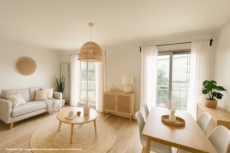 Appartement - 30 m² - 2 pièces