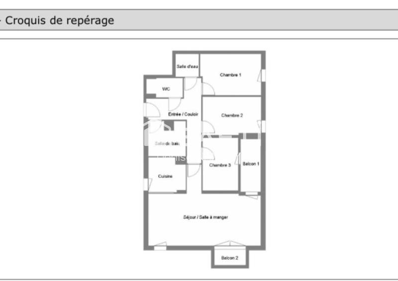 Appartement - 85 m² - 4 pièces