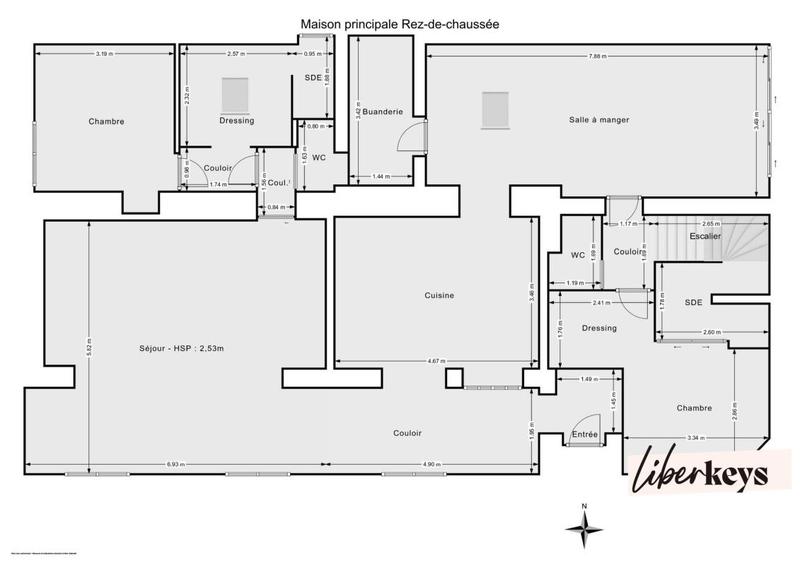 Maison de ville - 184 m² - 7 pièces