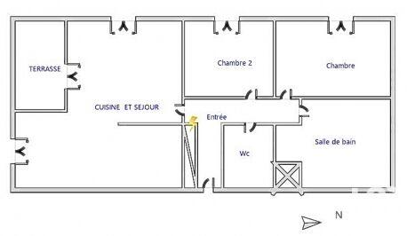 Appartement - 68 m² - 3 pièces