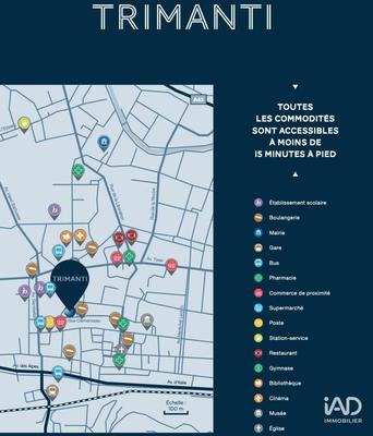 Appartement - 70 m² - 3 pièces