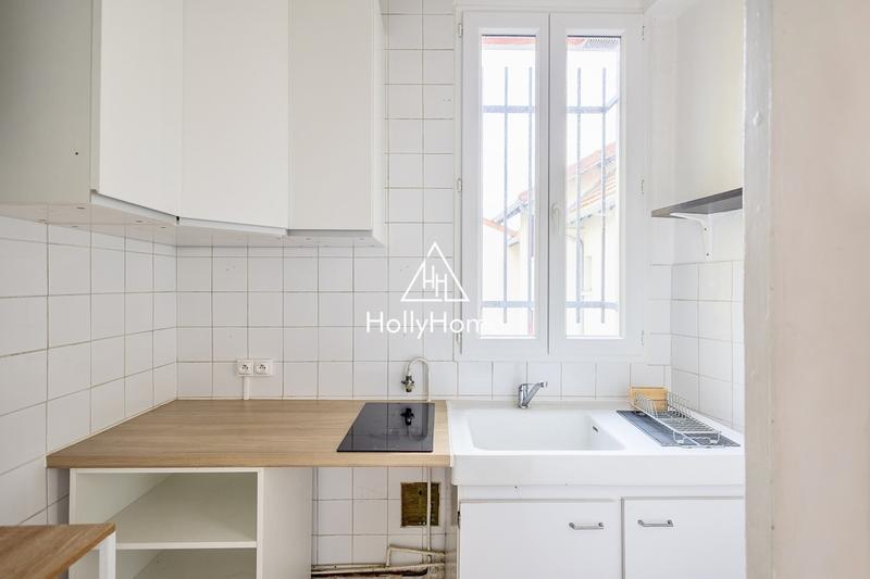 Appartement ancien - 28 m² - 2 pièces