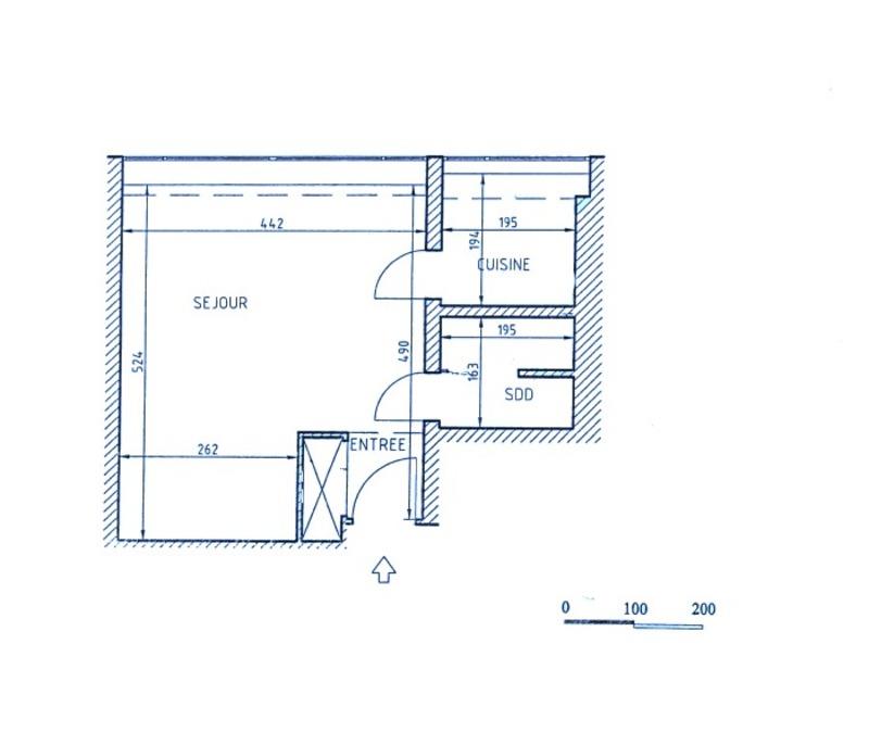 Appartement - 32 m² - 1 pièce
