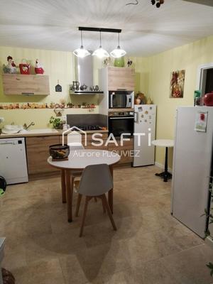 Maison - 80 m² - 5 pièces