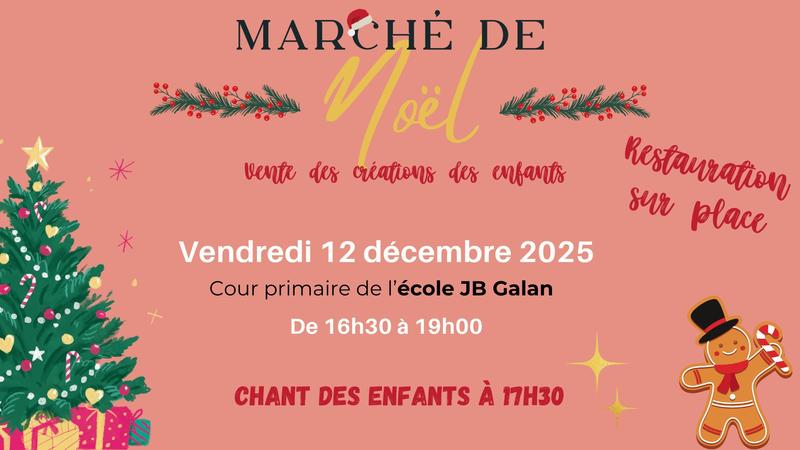 Marché de Noël de l'école