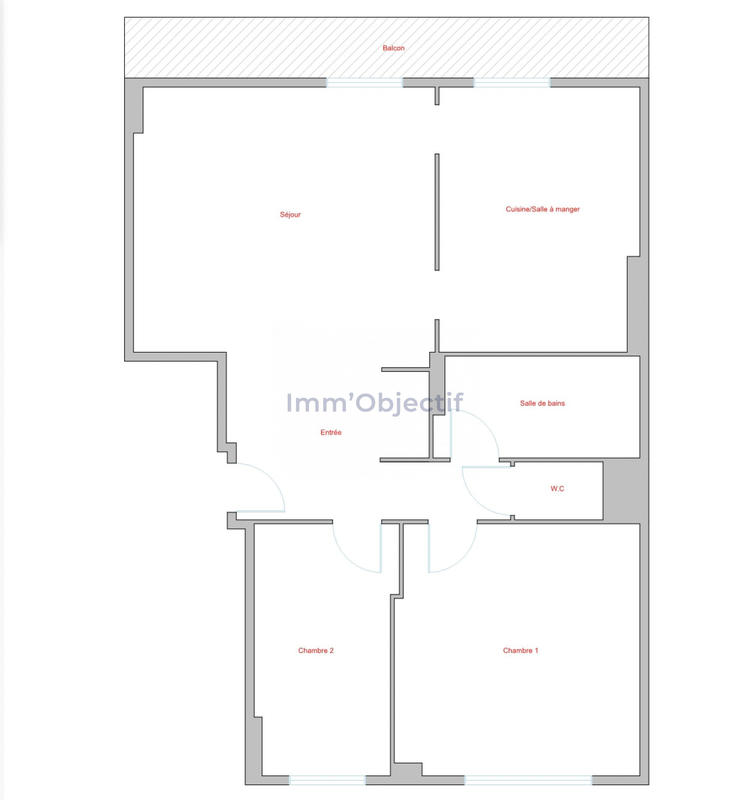 Appartement - 63 m² - 4 pièces