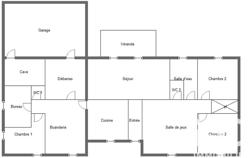Maison - 126 m² - 6 pièces