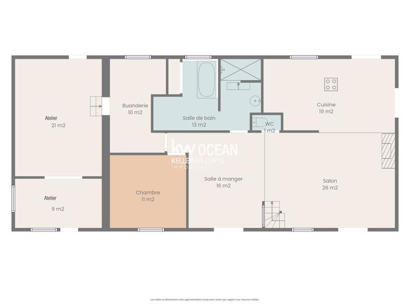 Maison - 176 m² - 8 pièces