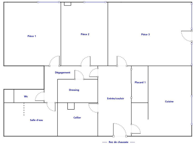 Appartement - 66 m² - 3 pièces
