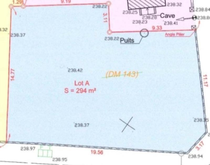 Terrain constructible - 294 m²