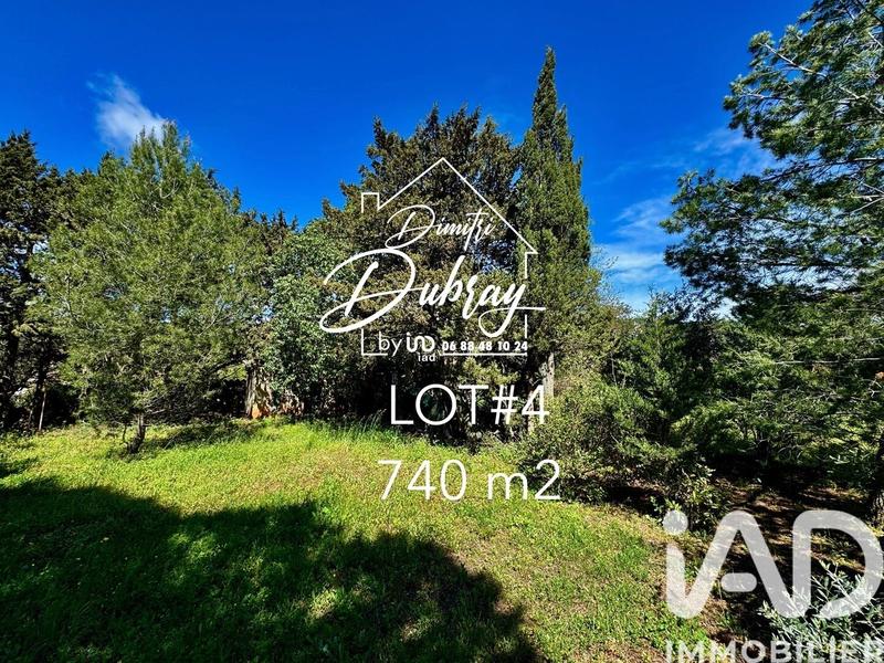 Terrain - 740 m²
