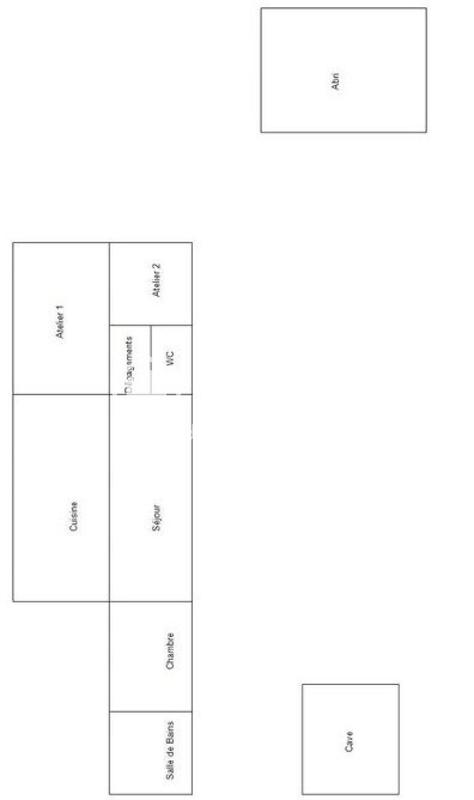 Maison - 50 m² - 3 pièces