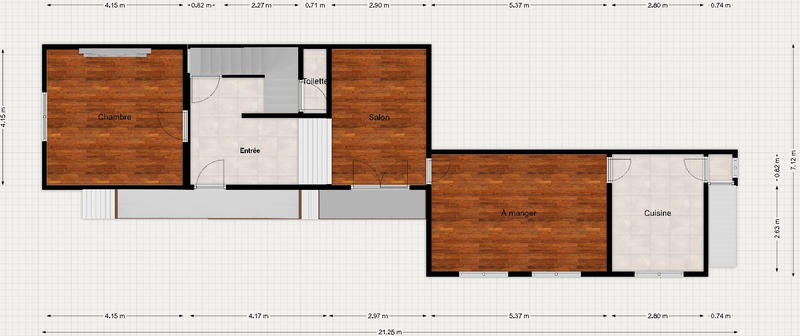 Maison - 120 m² - 5 pièces