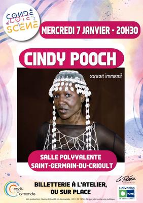 Condé Côté Scène 2025-2026 : Cindy Pooch