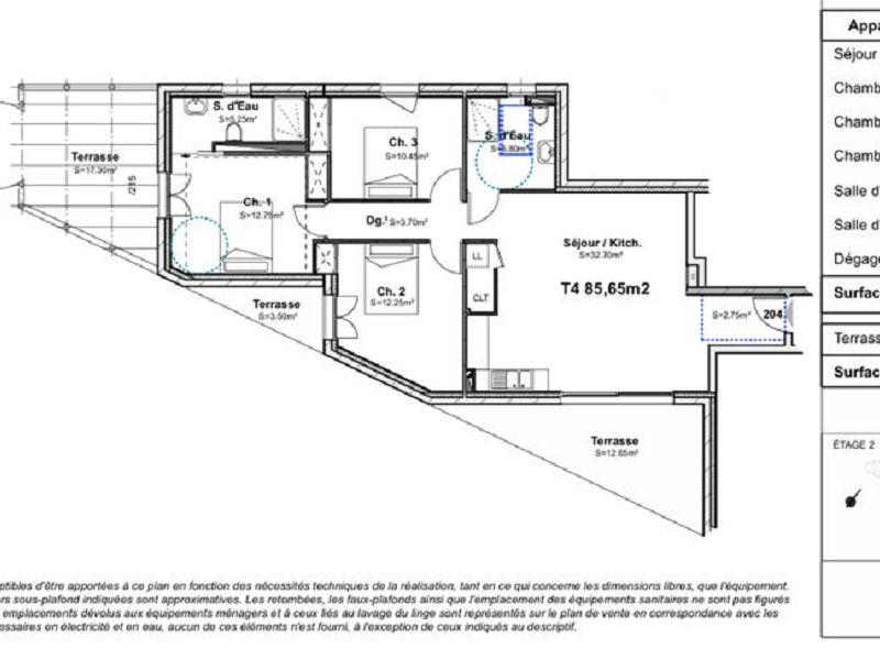 Appartement - 86 m² - 4 pièces