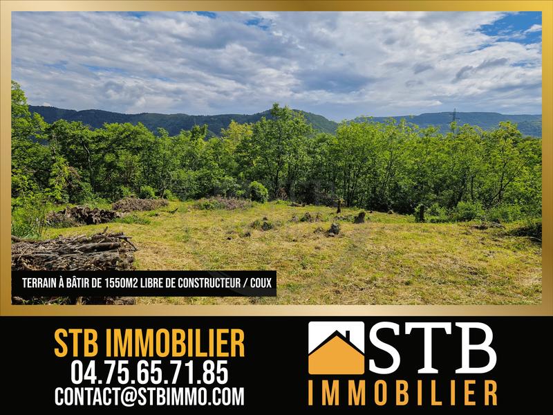 Terrain - 1 550 m²