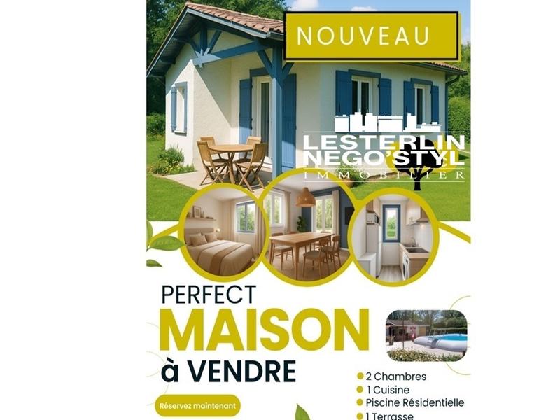 Maison - 43 m² - 3 pièces
