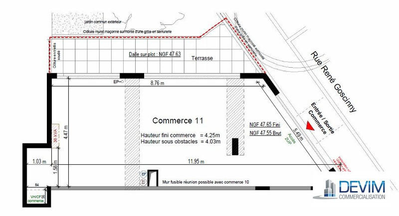 Local commercial - 149 m²