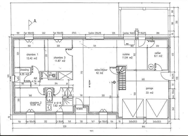 Maison - 130 m² - 5 pièces