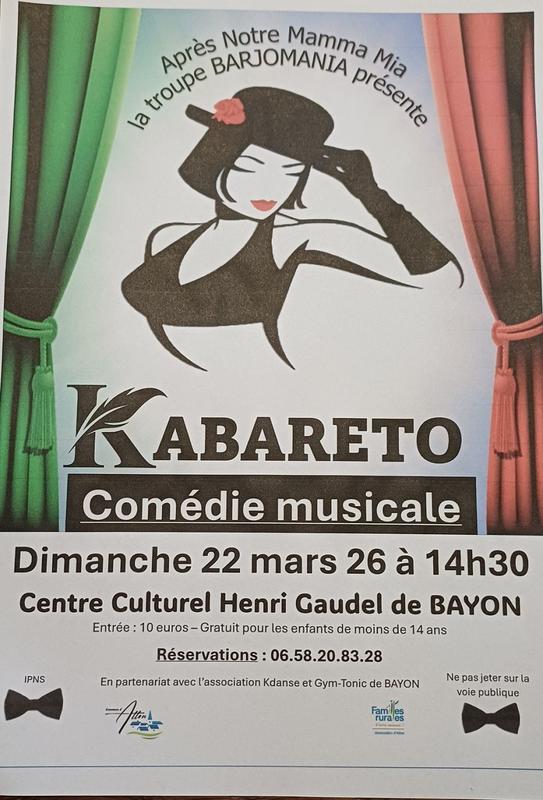 Comédie musicale - Kabareto