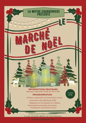 Marché de Noël au Château de la Mothe-Chandeniers