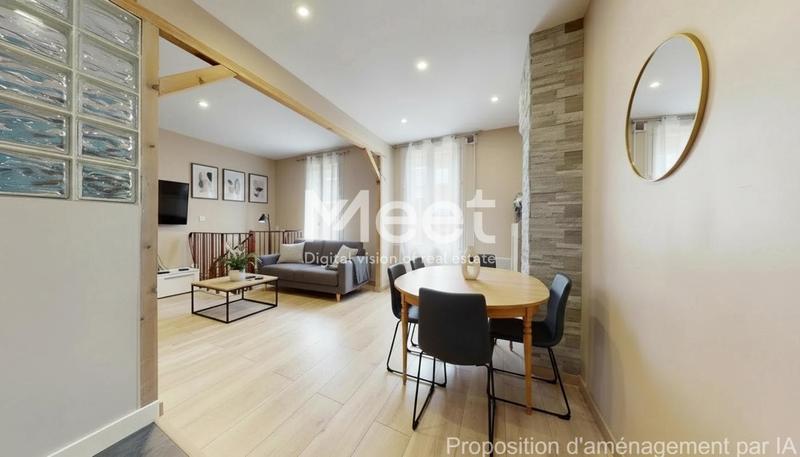 Duplex - 58 m² - 3 pièces