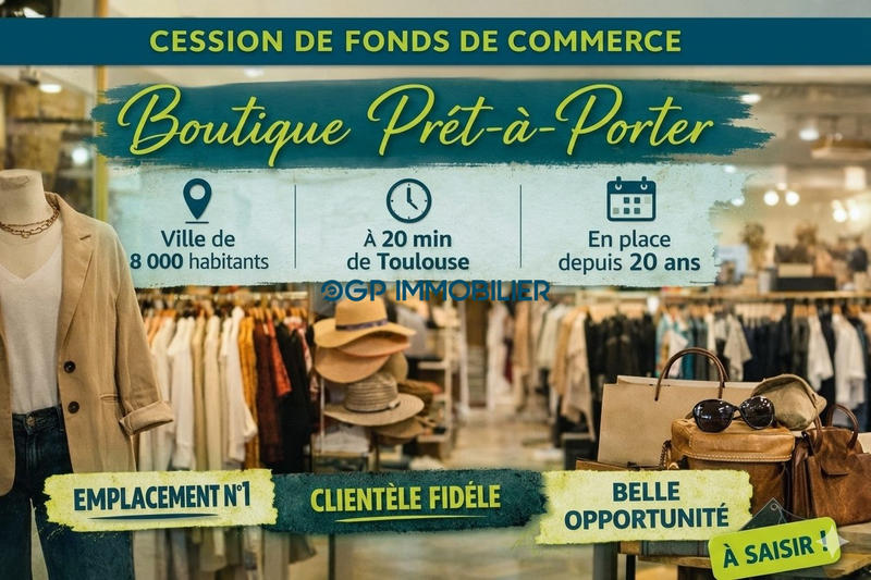 Fonds de commerce - Magasins - 55 m²